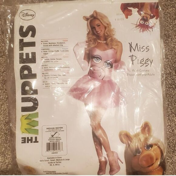 NEW Miss Piggy Costume - Picture 1 of 4